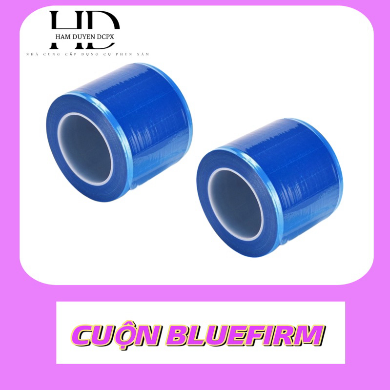 CUỘN NILON XANH DÁN ĐÈN, cuộn bluefirm