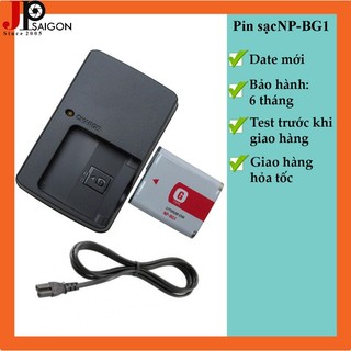 Bộ 1 pin 1 sạc máy ảnh thay thế cho sony np-bg1