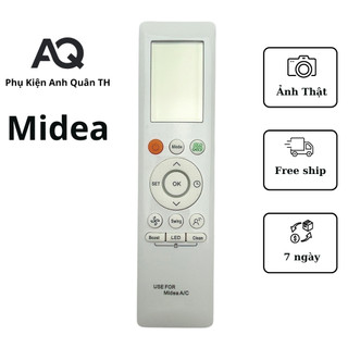 Remote máy lạnh midea - điều khiển điều hòa midea hàng mới