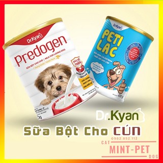 Sữa Cho Chó Predogen và Petilac của Dr Kyan