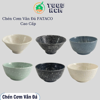 Chén cơm cao cấp-chén nhựa melamine-chén cơm vân đá fataco cao cấp