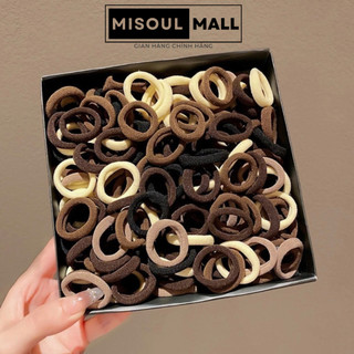 Dây buộc tóc trơn loại đẹp siêu bền Misoul Mall