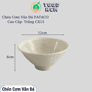 ( combo 5c - 10c ) Chén Cơm Cao Cấp- Chén Nhựa MELAMINE- Chén quán ăn Vân Đá FATACO Cao Cấp