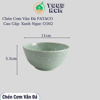 ( combo 5c - 10c ) Chén Cơm Cao Cấp- Chén Nhựa MELAMINE- Chén quán ăn Vân Đá FATACO Cao Cấp