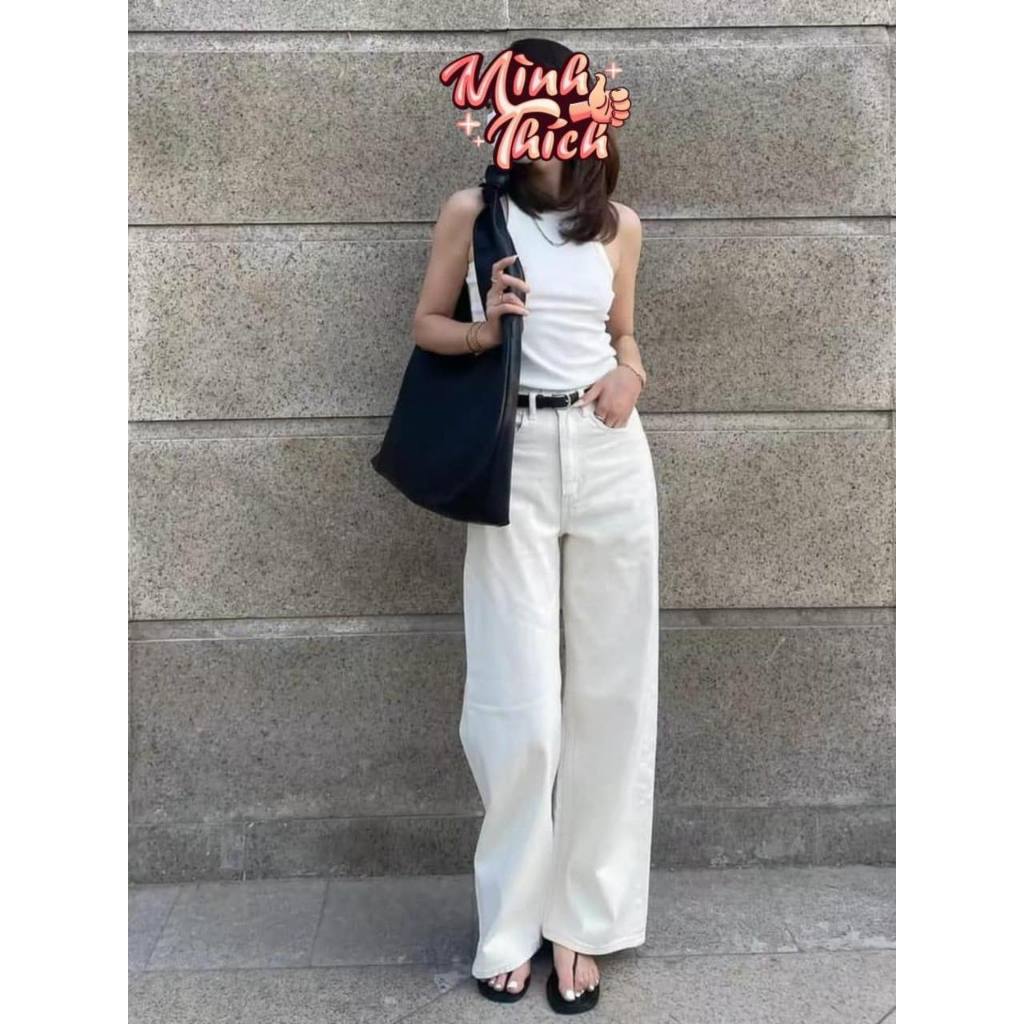 Quần Jeans G-a-p Trắng