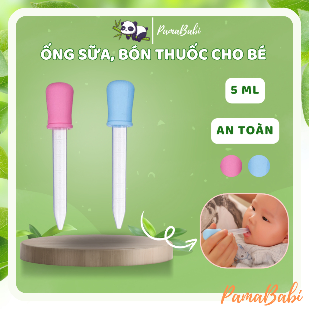 Ống bón sữa, bón thuốc cho bé ( dung tích 5ml)