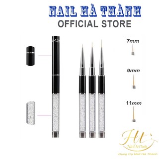 Cọ nét cán đá vẽ móng cao cấp size 7mm, 9mm,11mm