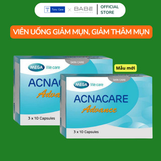 [ BẢN MỚI ] Viên uống giảm mụn, giảm nhờn Acnacare Advanced