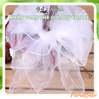 Khăn voan cho bé, Khăn che mặt trùm đầu cho bé sơ sinh
