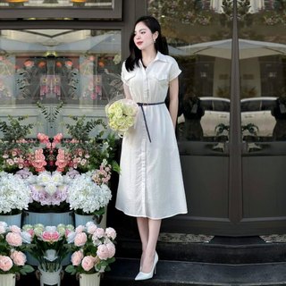 ĐẦM NỮ CÔNG SỞ KÈM ĐAI