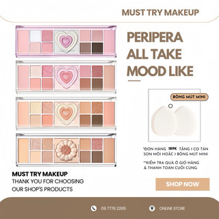 Bảng Phấn Peripera All Take Mood Like Palette