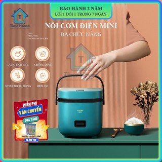 Nồi cơm điện mini đa năng JASHI nấu cơm, cháo, hầm xương, luộc, hấp dành cho 1 đến 3 người ăn
