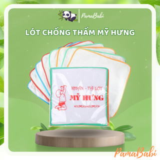 Chiếu lót chống thấm Mỹ Hưng thay tã, bỉm cho bé sơ sinh (Set 10c)