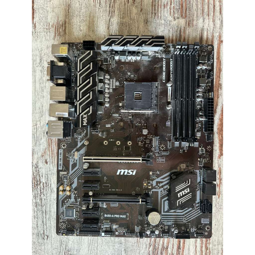 Mainboard MSI B450 A PRO MAX. Bo mạch chủ MSI B450-A Pro Max