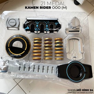 Đồ chơi Thắt Lưng Kamen Rider OOO Driver kỷ niệm 10 năm 21 medal Thắt lưng lõi đồng xu ooz hino eiji DX Bootleg CSM OOO