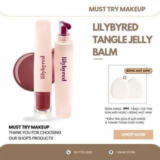Son Bóng Dạng Thạch Lilybyred Tangle Jelly Balm