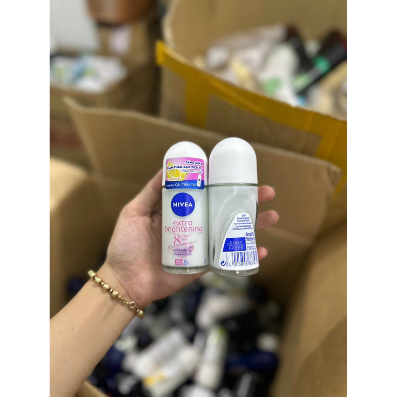 Lăn Ngăn Mùi NIVEA Dành Cho Nữ Chai (50ml)