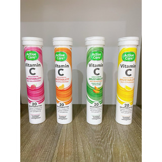 Viên sủi bổ sung 1000mg vitamin C Active Care- Hộp 20 viên