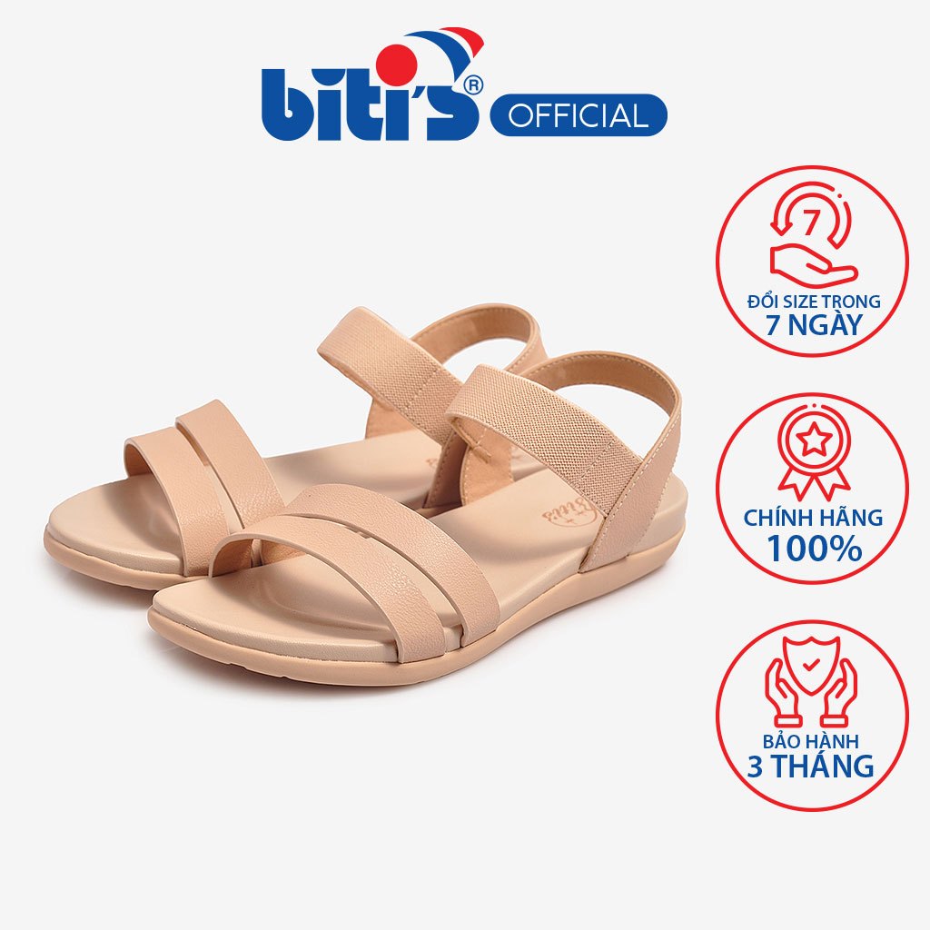 Sandal Nữ Biti's BRW000400KEM (Kem)