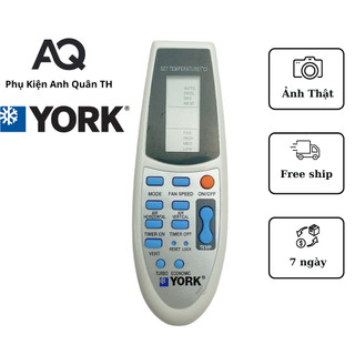 Điều khiển điều hòa York - Remote máy lạnh York MỚI 100%
