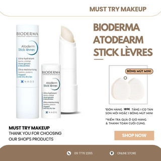 Son Dưỡng Môi Bioderma Atoderm Lèvres Stick Hydratant