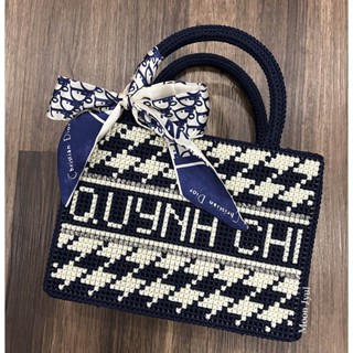   SET NGUYÊN LIỆU TỰ LÀM  túi tote CD vuông set nguyên liệu handmade diy set 