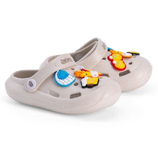 Dép siren clog dành cho nam nữ,dép sục đế cao 9 phân unisex tặng kèm sticker charms