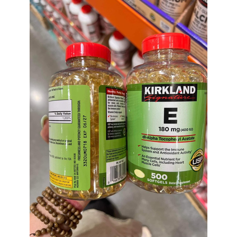 Vitamin E Hàng nội địa Mỹ( đủ Bill )