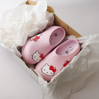 Chính Hãng Sục Adidas Adifom Stan Smith Mule x Hello Kitty Hồng shop Binh Authentic VN
