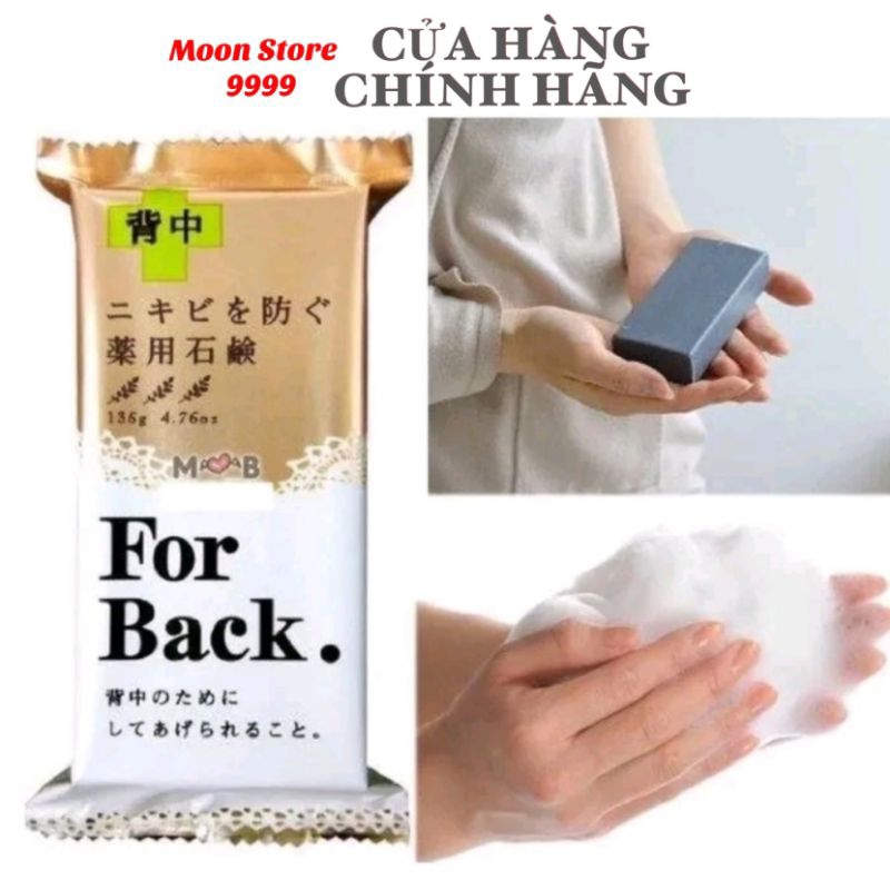 Xà phòng tắm Pelican,xà phòng mụn lưng For back + thâm nách + thâm mông