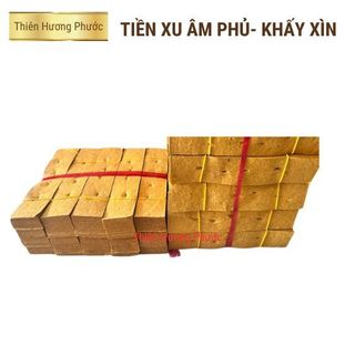 Khấy xìn, xu giấy vàng mã cúng