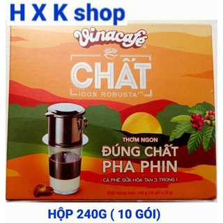 Hộp 240/ 290gcà phê sữa vinacafe chất 3in1, hsd: 1/10/ 2025