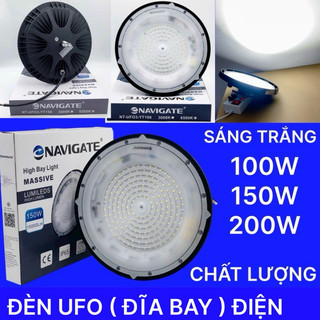 Bóng đèn đĩa bay điện 220v công suất 100w - 150w - 200w chất lượng cao dùng chiếu sáng nhà xưởng , công trình