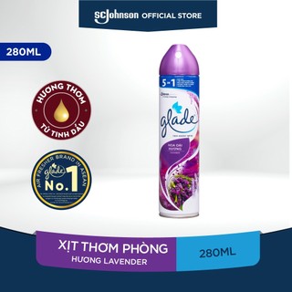Glade xịt thơm phòng hương lavender 280ml