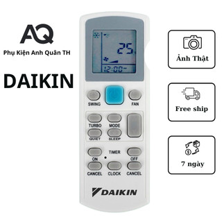 ( Lỗi 1 đổi 1 ) Điều khiển điều hòa DAIKIN┃Remote máy lạnh DAIKIN - Mới