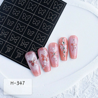 Hình dán stick ombre cao cấp các mã Làm móng