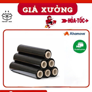 Màng co đen 50cm 3kg , chuyên dụng quấn hàng hoá