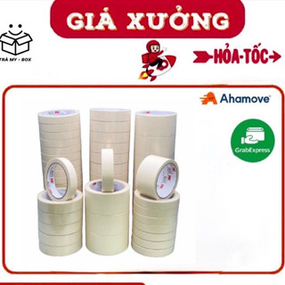 Băng dính giấy 2cm , 1 cây 15 cuộn