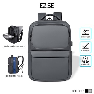  Balo đựng laptop 17 inch chống sốc chống nước cao cấp EAZY BLA04  Balo laptop có thể mở rộng 