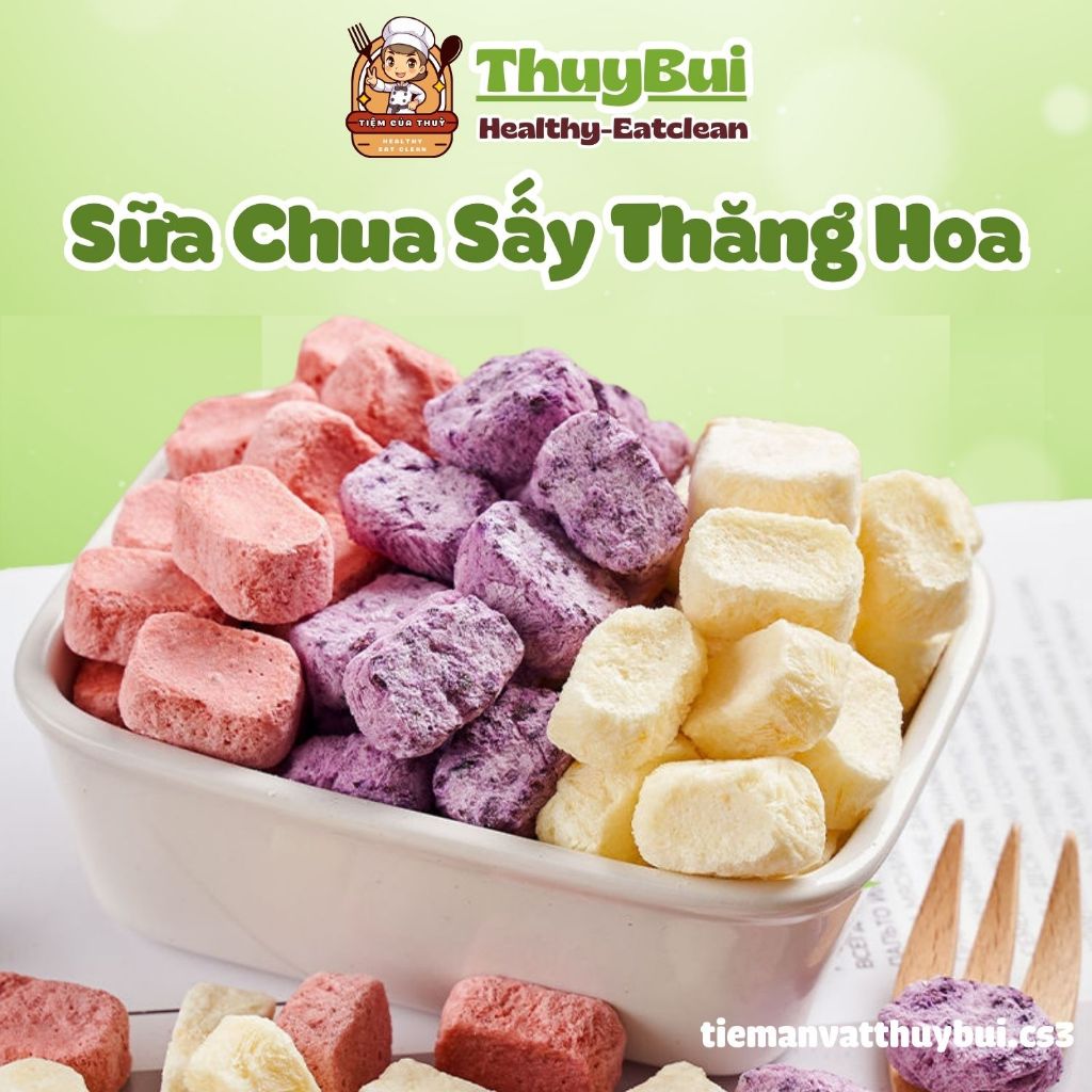 Sữa Chua Sấy Lạnh Cho Bé, Sữa Chua Sấy Thăng Hoa, Sữa Chua Trái Cây Khô