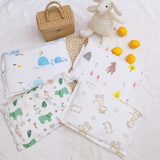 Gối xô 10 lớp hút mồ hôi lót đầu cho bé sơ sinh