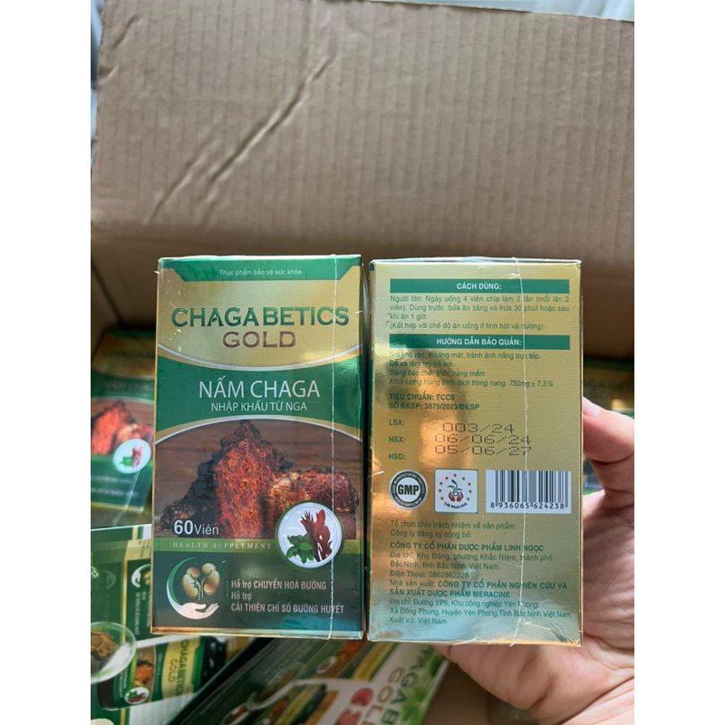 nấm Chaga Bestics gold - Hỗ Trợ Giảm Đường Huyết, Giảm Biến Chứng Do Đái Tháo Đường, Nấm Chaga Nhập Khẩu Nga.