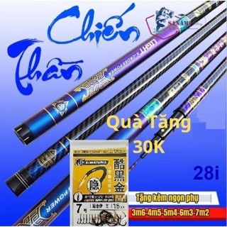 Cần Câu Tay Cần Câu Đài Câu Đơn Chiến Thần 28i Phiên Bản 2  CT04