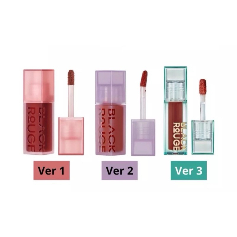 [Ver 1-2-3] Son kem siêu mịn Black Rouge Double Layer Tint DL01-21