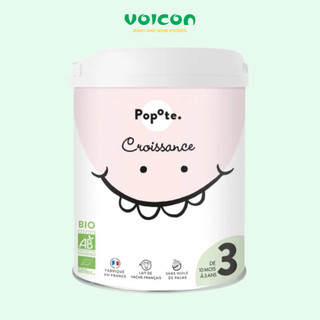 Sữa công thức hữu cơ popote của pháp số 3 cho bé 12-36 tháng tuổi nhập khẩu