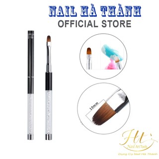 Cọ đắp gel cọ đắp bột cán đá đầu tròn