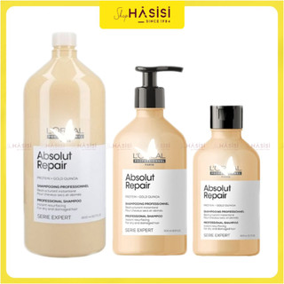 Dầu gội phục hồi tóc hư tổn L//O/R/E/A/L(HAIR) - Serie Expert Absolut Repair Shampoo