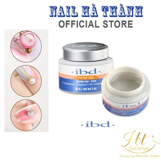 Gel ibd, gel đắp móng ibd xịn không nóng, chăm sóc móng êm tay khối lượng 56g