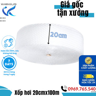 Xốp hơi chống sốc khổ 20cmx100m