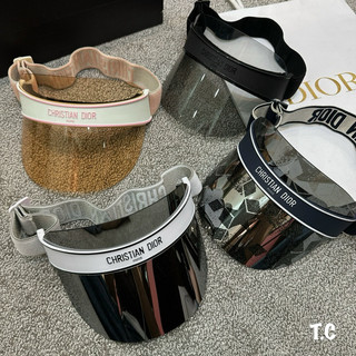 Mũ lưỡi trai dior kính tráng gương nửa đầu